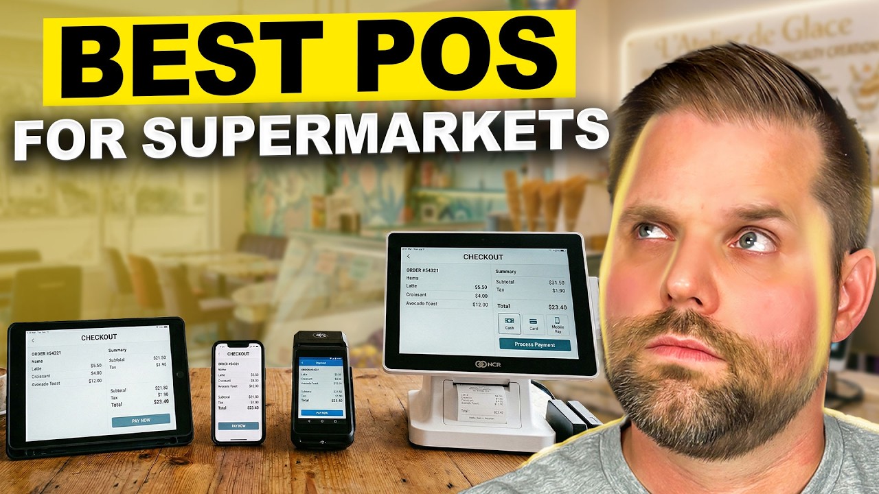 Best POS for Supermarkets: End Lines & Track Every SKU