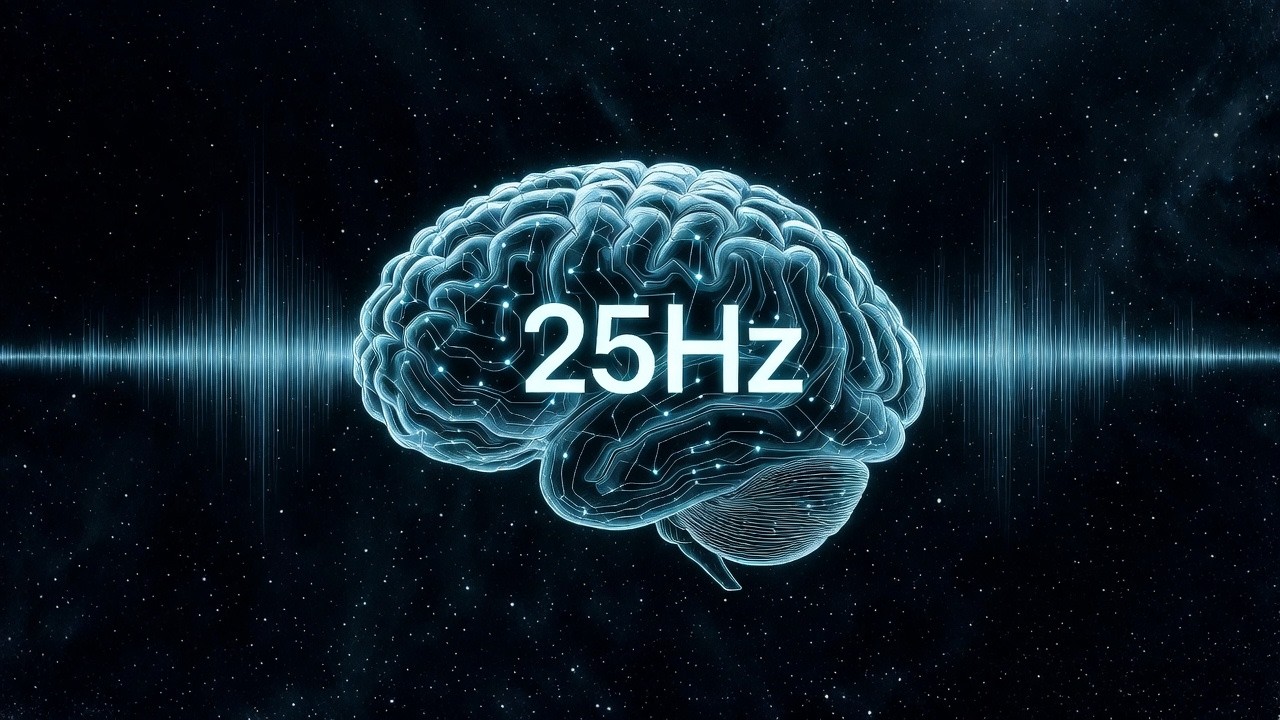 “Beta Waves for Focus • 25Hz Brain Booster for Clear Thinking”