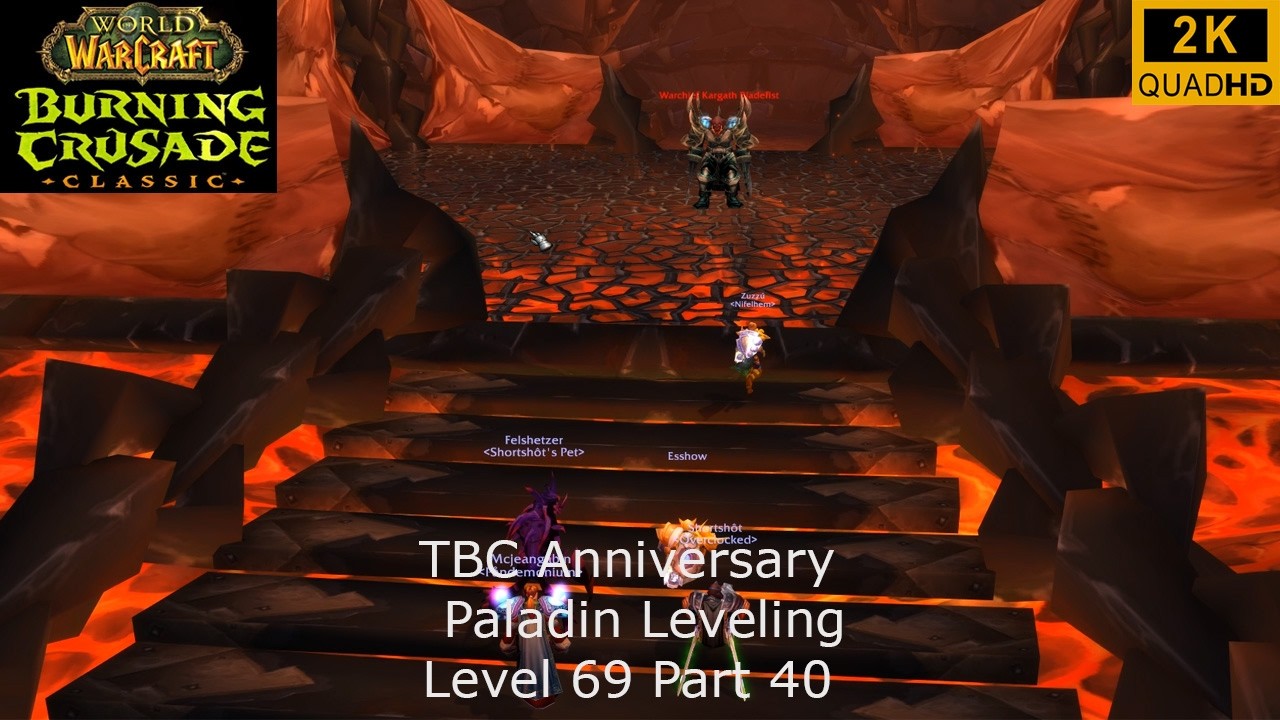 WoW TBC Anniversary | Paladin Leveling | Level 69 Part 40 | Holy Paladin PoV | No Commentary 2K