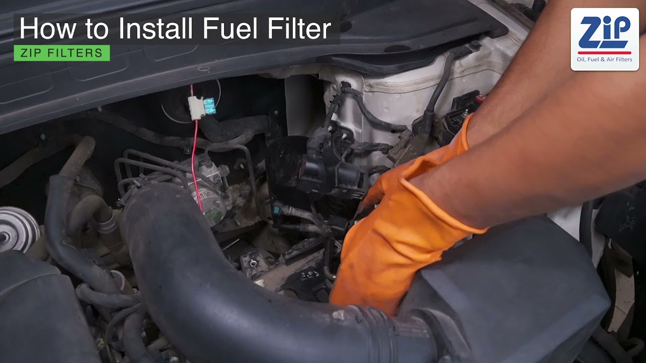 How to Change Fuel Filter of CRETA (Diesel)