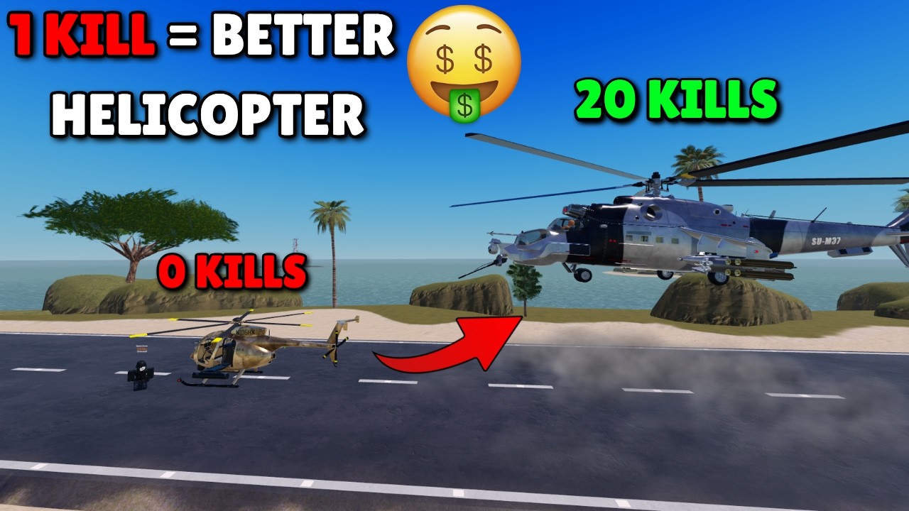 War Tycoon But If I Die... I Restart (Helicopters)
