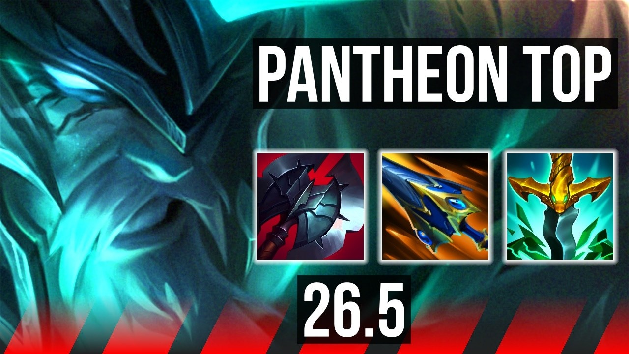 PANTHEON vs SETT (TOP) | Good KDA: 8/1/3 | KR Master | 26.5