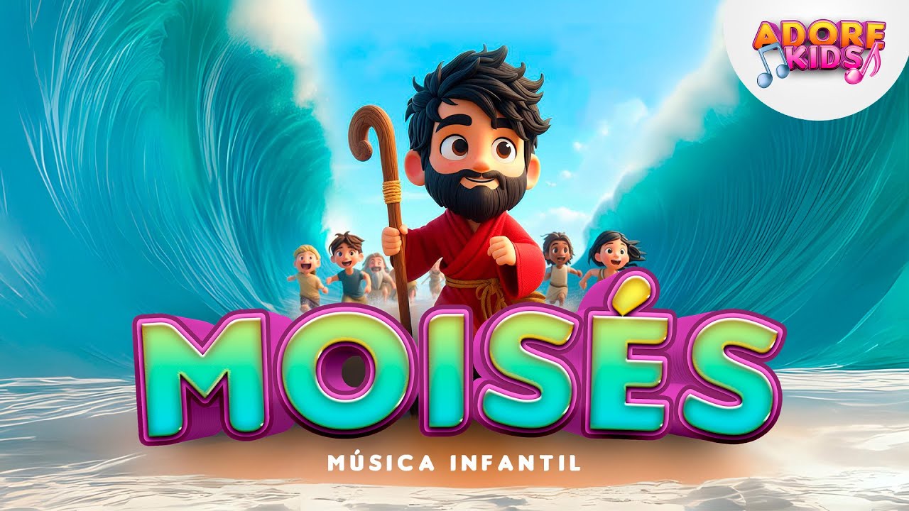 Mois&eacute;s e o Mar Vermelho | M&uacute;sica Gospel Infantil