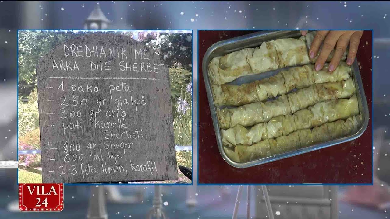 DREDHANIK ME ARRA DHE SHERBET (Recete nga zonja Vjollca)