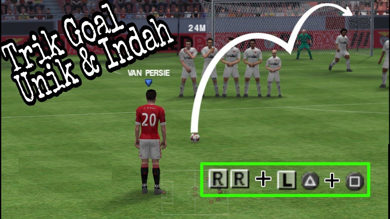 10 Trik Goal Unik Dan Indah Pro Evolution Soccer Tes PSP dan PS2