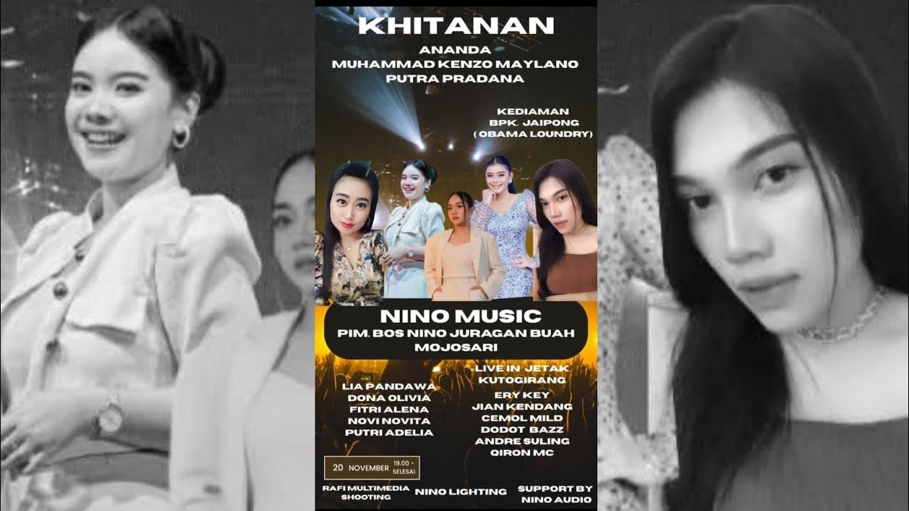 NINO MUSIC FULL ALBUM TERBARU 2025 LIVE JETAK KUTOGIRANG MOJOKERTO | NINO AUDIO 
