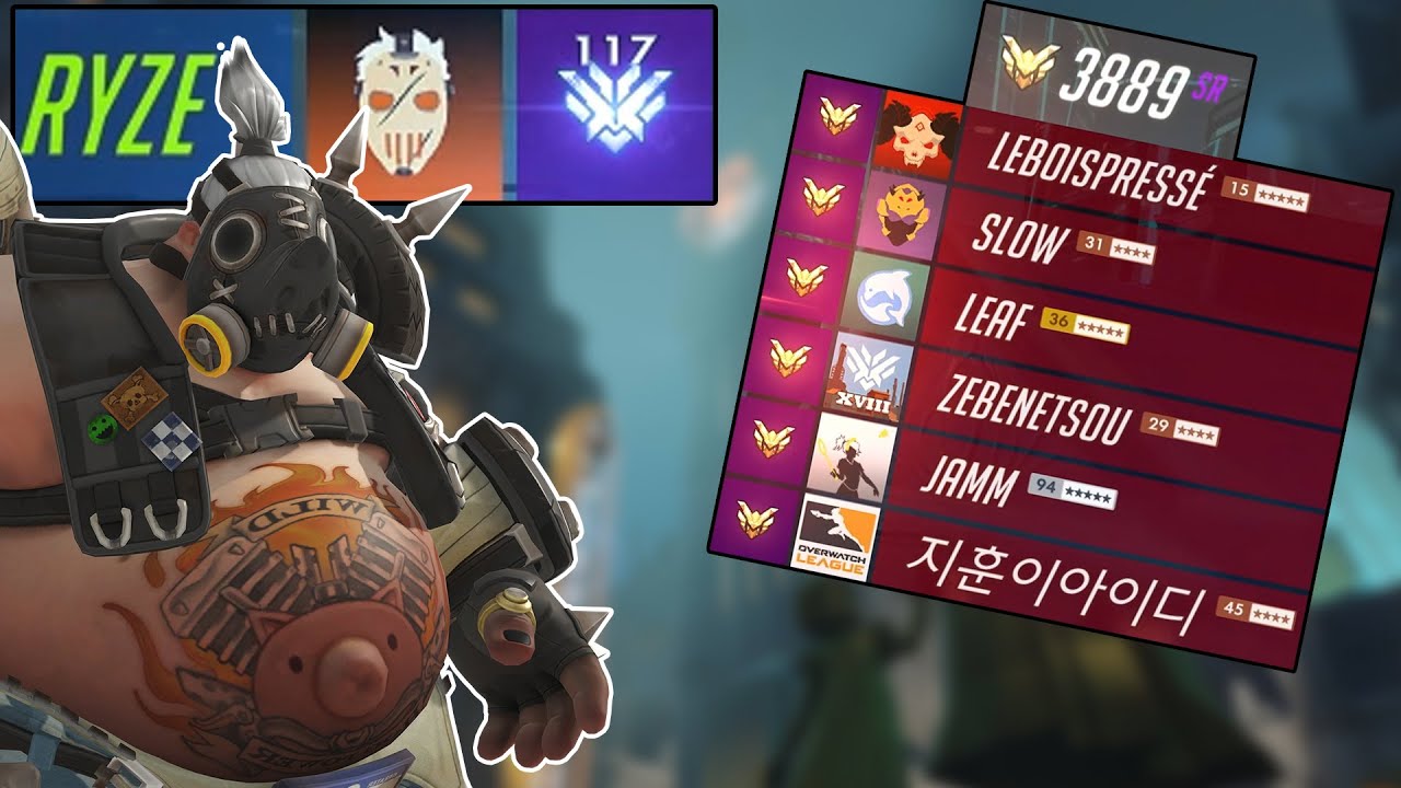 FLANKING IN A MASTERS GAME (Overwatch)