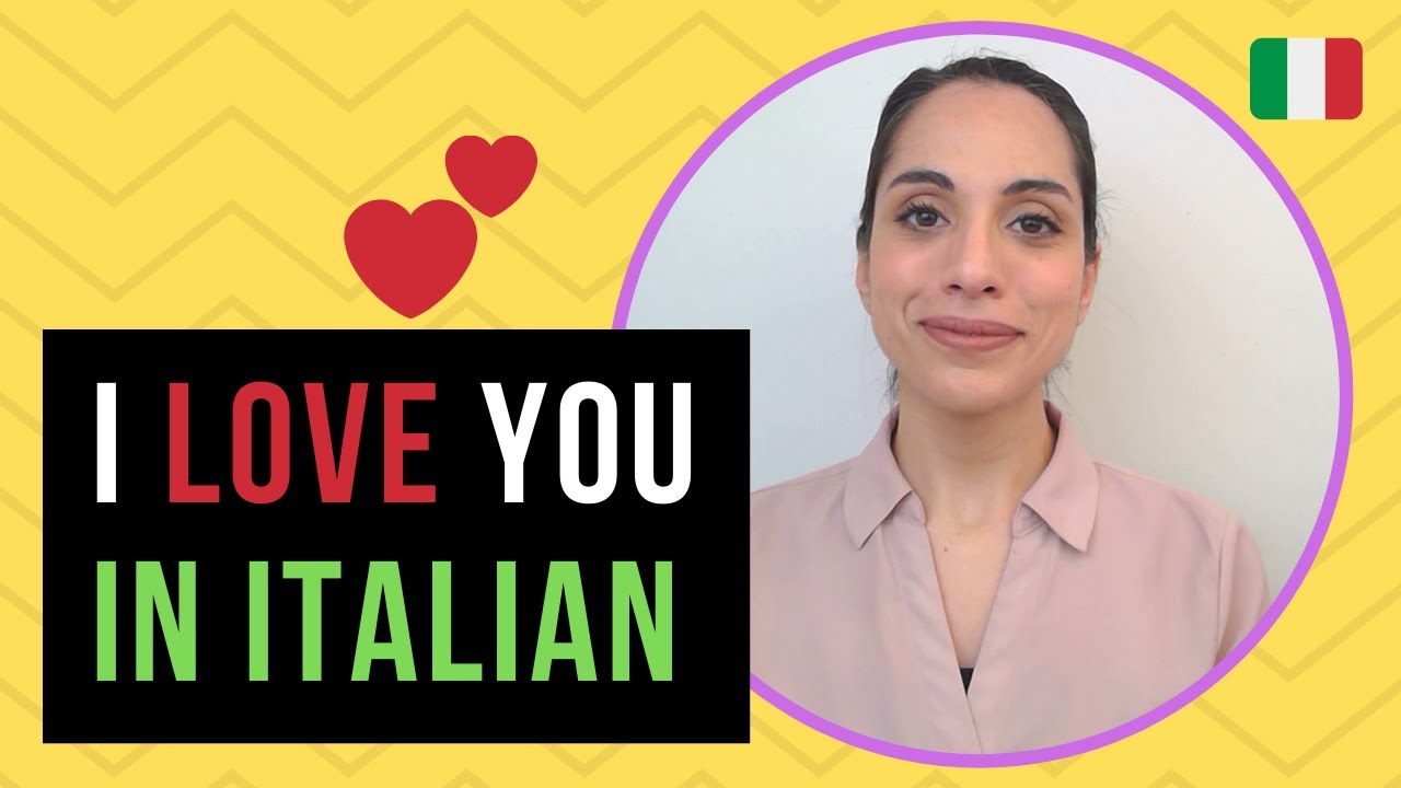 I Love You In Italian for Lovers, Friends and Family
