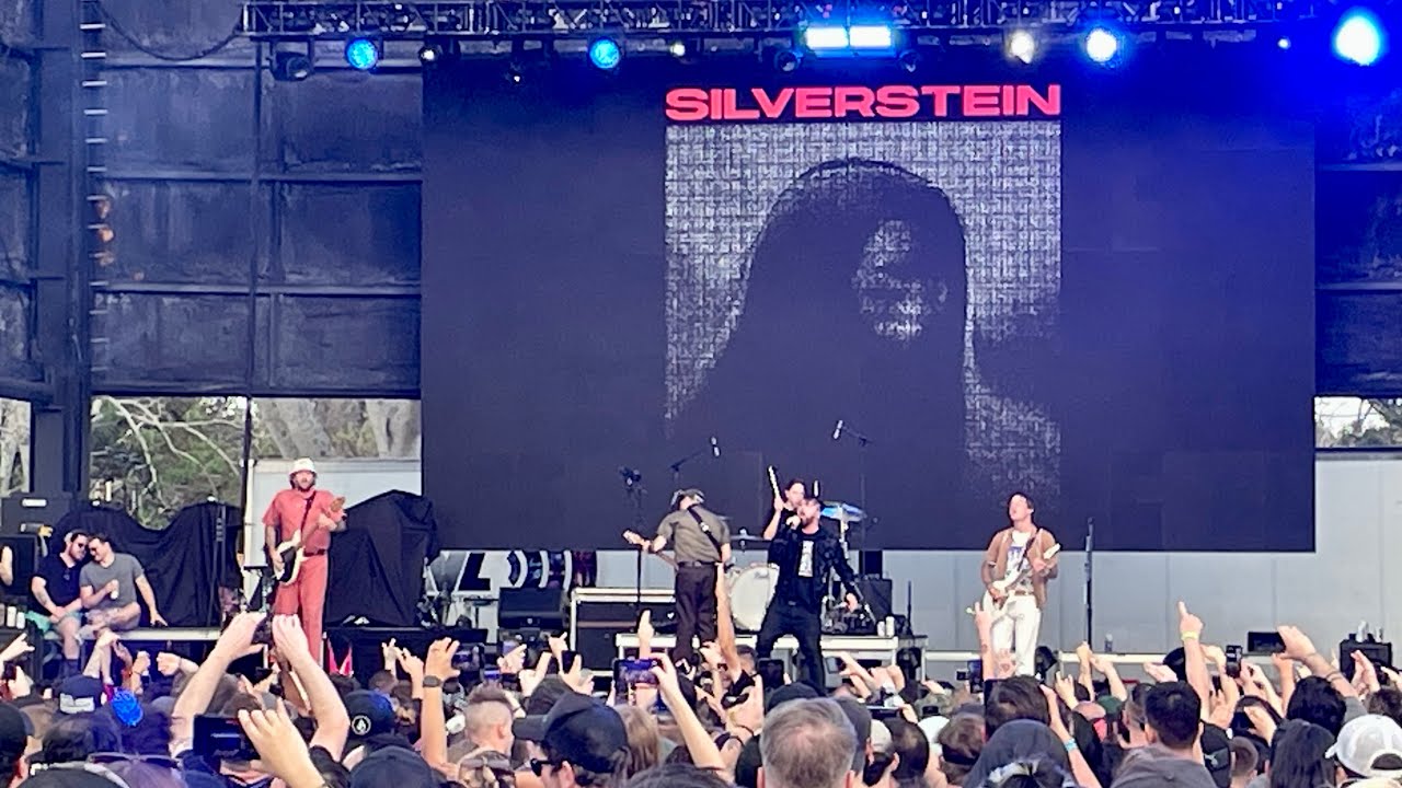 Silverstein - Smashed Into Pieces live at Heart Support Fest 02/19/23 4K