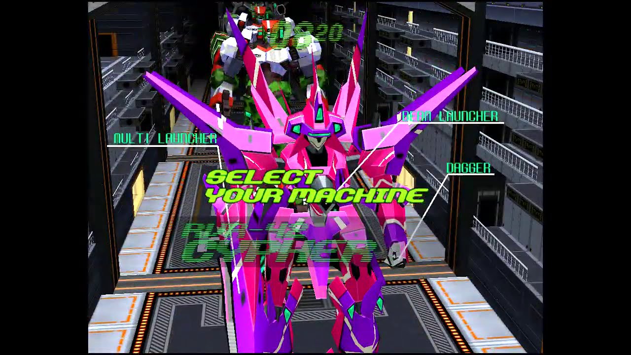Virtual On Oratorio Tangram (AM3 - Sega Model 3 - 1998)