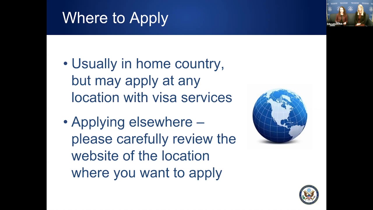 EducationUSA | Webinar on Student Visas with Consular Affairs