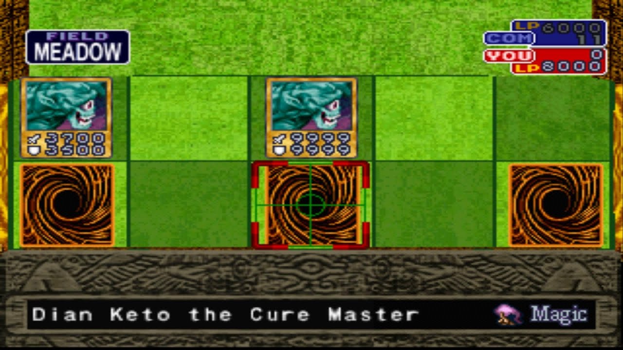 YUGIOH FORBIDDEN MEMORIES HITOTSU ME GIANT ATTACK 9999 DEF 9999 NO CHEAT