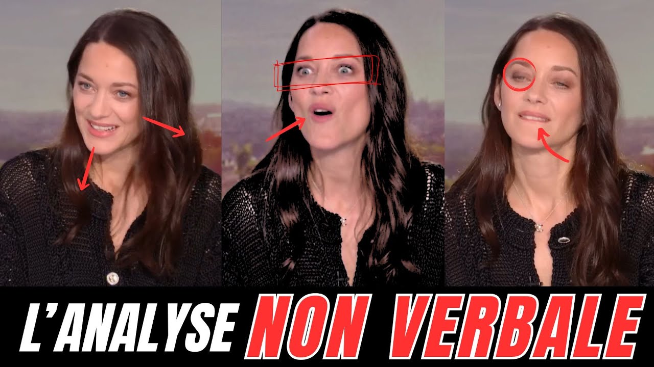 [LANGAGE CORPOREL] Marion COTILLARD Léa SALAMÉ🔥 Malaise, quand le corps parle plus fort que les mots