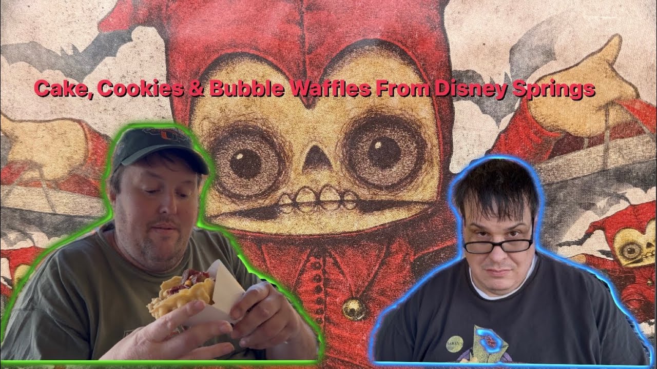Cake, Cookes & Bubble Waffles From Disney Springs