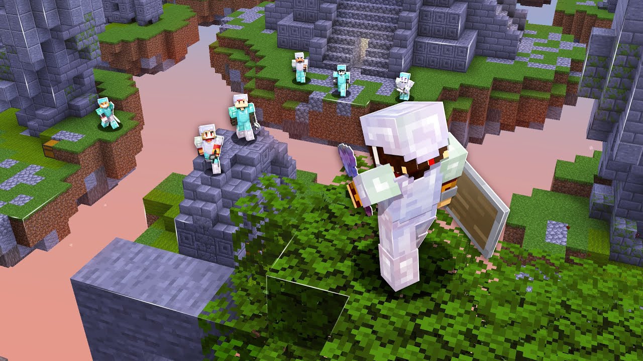 PEDRODBR VS 6 JOGADORES DE TIME no SKYWARS 1.16