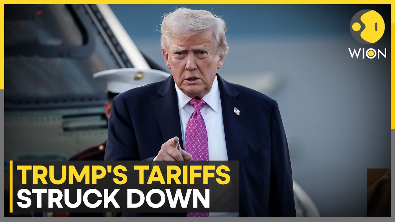 Trump Tariffs Struck Down In 6-3 Supreme Court Ruling Led By Chief Justice Roberts | WION