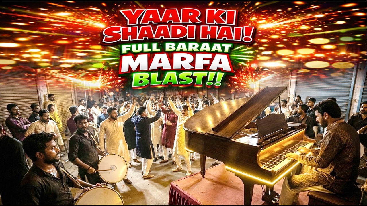 Wedding | Hyderabadi Marfa Shaadi Song 2026 | Piano + Marfa Baraat Blast