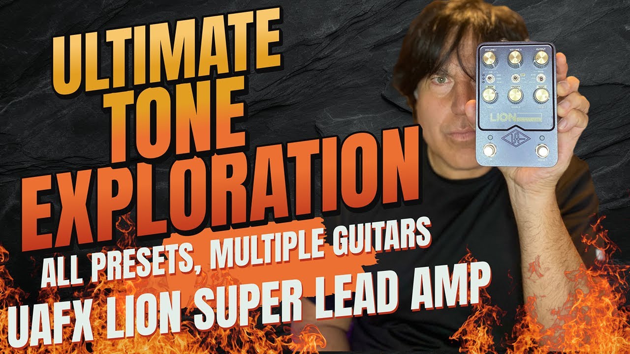 Ultimate Tone Exploration: UAFX Lion  68 Super Lead Amp All Presets  and Multiple Guitars #uafx