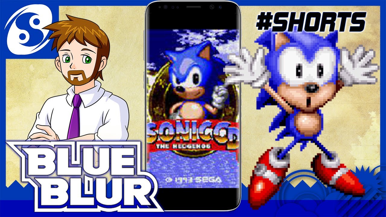 BLUE BLUR Fact about Sonic the Hedgehog CD #SHORTS