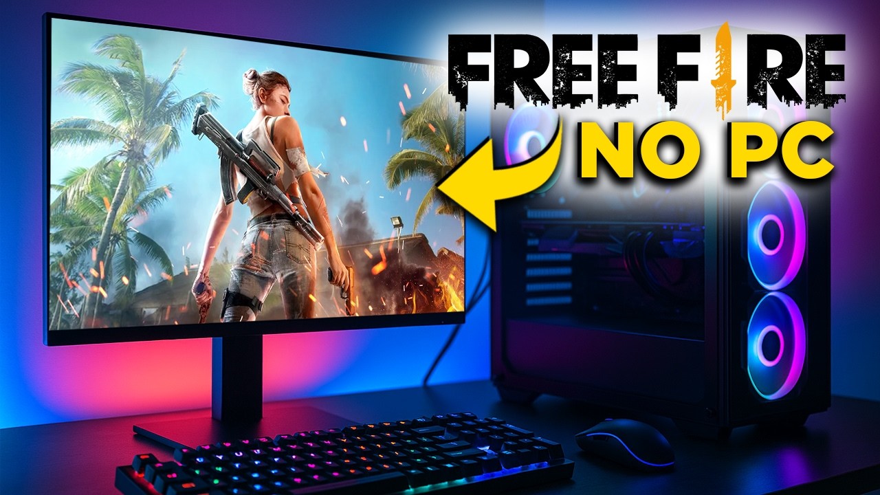 COMO INSTALAR E JOGAR FREE FIRE NO PC