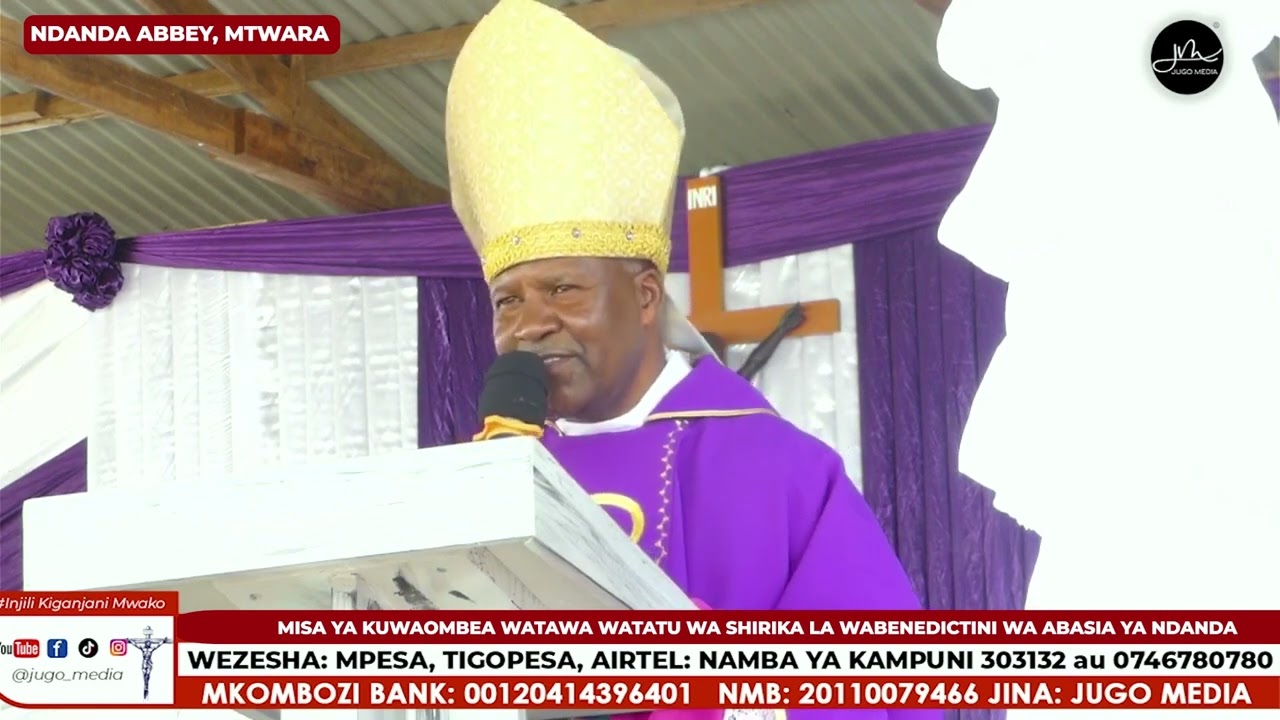 Salamu za Rambirambi za Rais wa Baraza Maaskofu Tz Ask. Wolfgang Pisa OFMCap - Abasia ya Ndanda