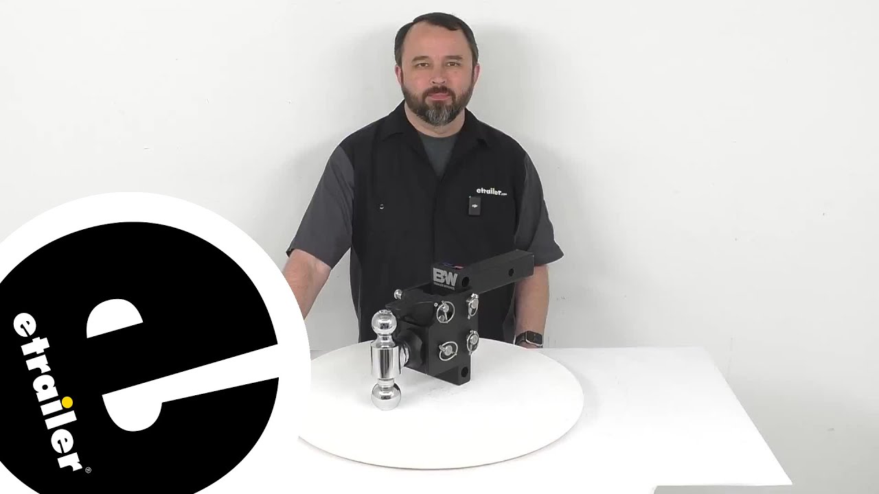 Review of B and W Trailer Hitch Ball Mount - Tow And Stow Pintle Hook With Combo Ball - BW67BR