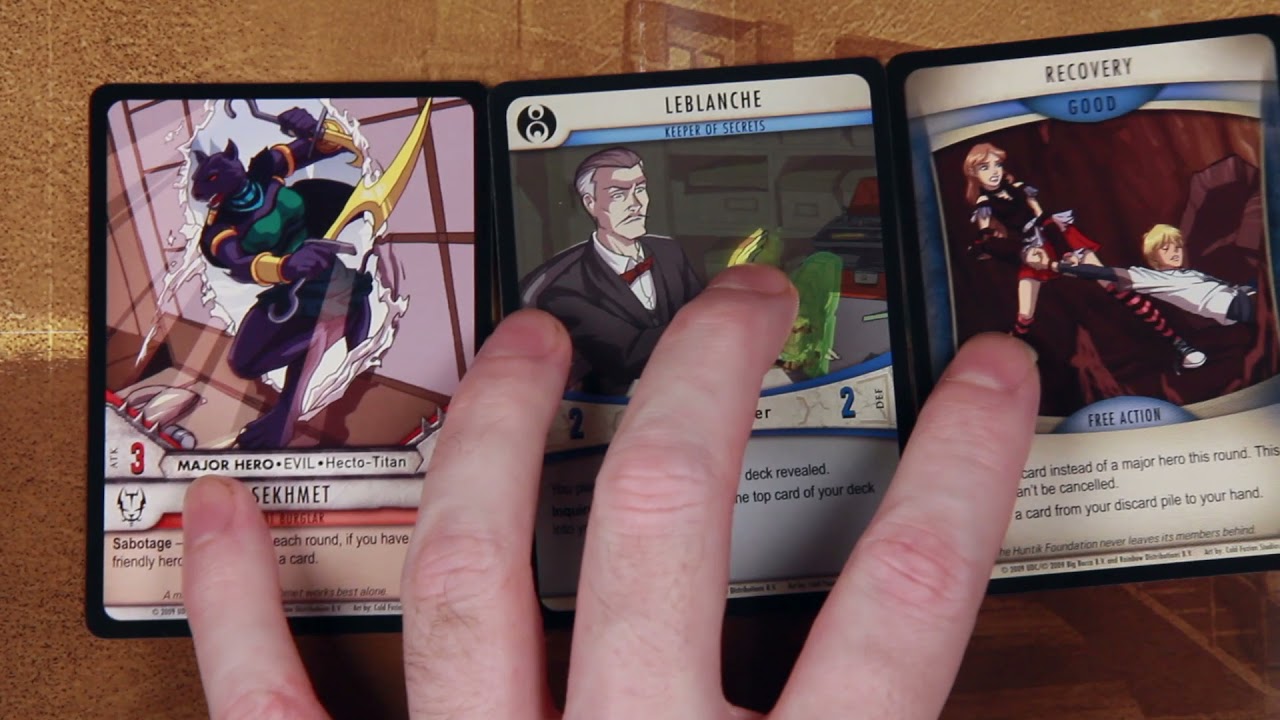 DEFEAT FENRIS!! Kohdok Talks about the Huntik TCG for a bit.