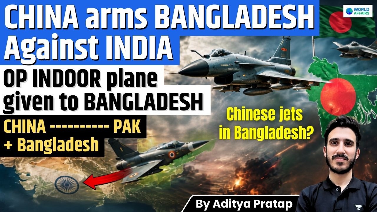 China's J-10CE Reaches Bangladesh! Is India Facing a New Two-Front Air Threat?