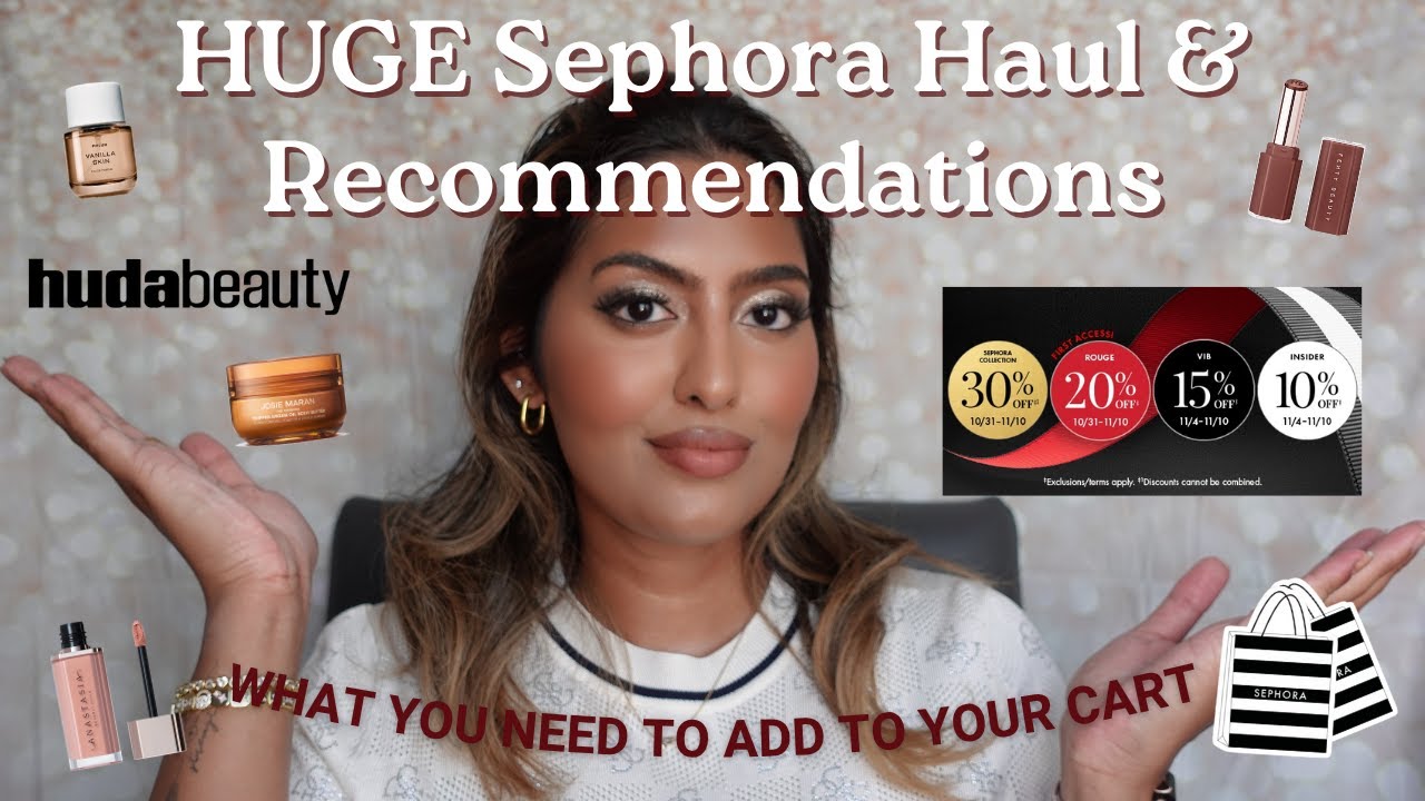 Sephora VIB Rouge Sale Fall 2025 Haul & Recommendations | MUST-HAVE Makeup, Bodycare & Haircare