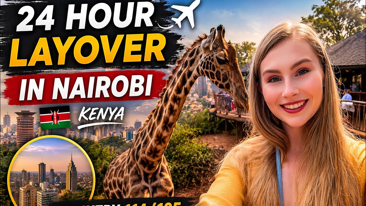 24 hour layover in Nairobi, Kenya 🇰🇪 Country 114/195