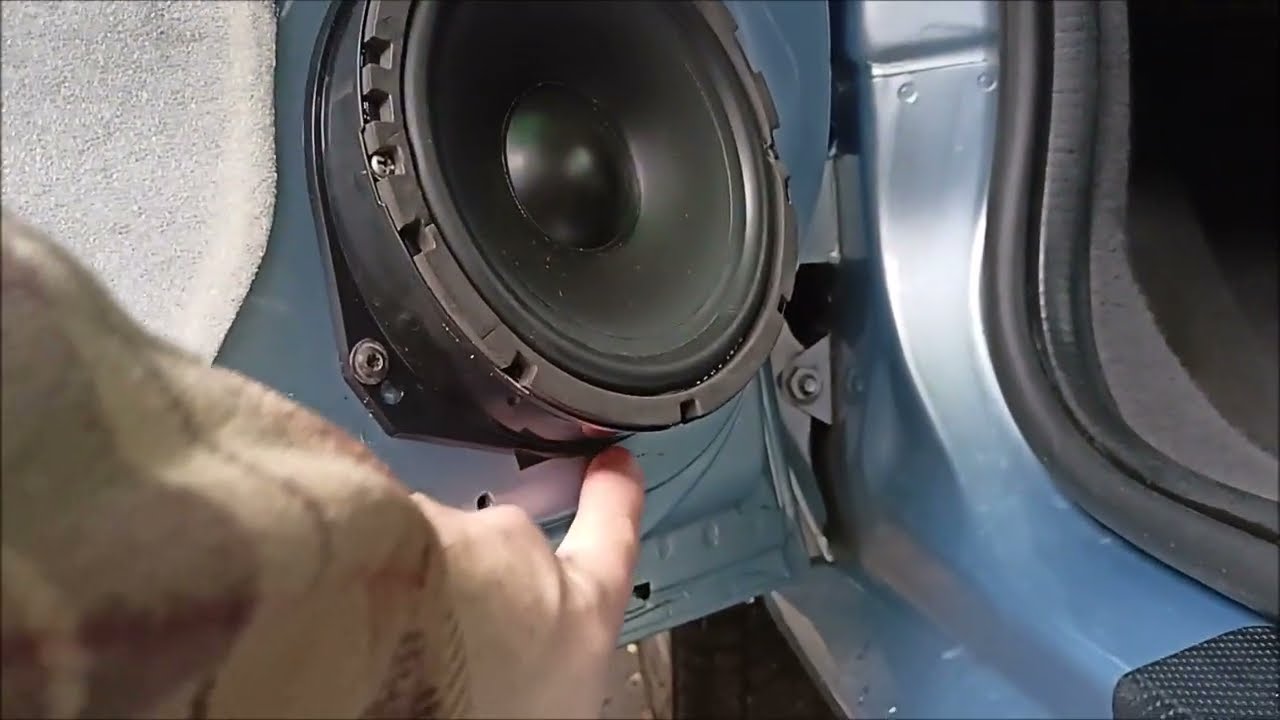 Opel Tigra Türlautsprecher abdichten DIY