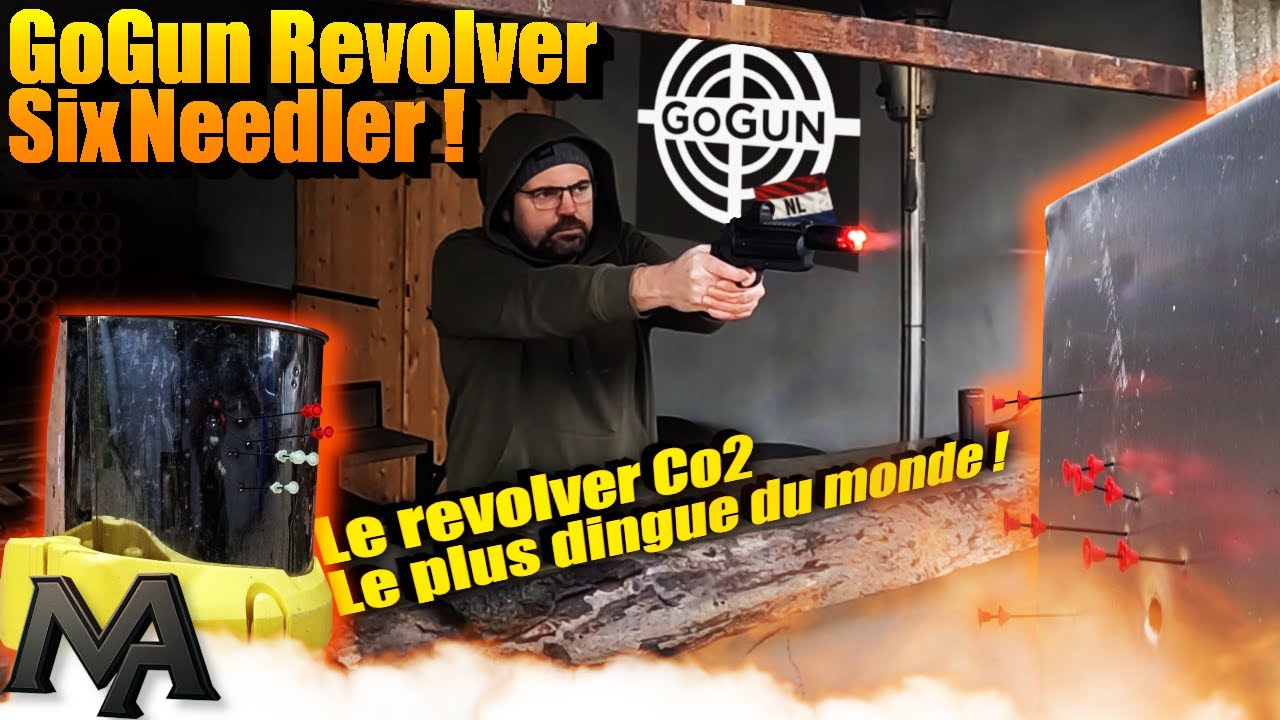 Il transperce tout ! GoGun Six Needler ! Le revolver qui tire des aiguilles !