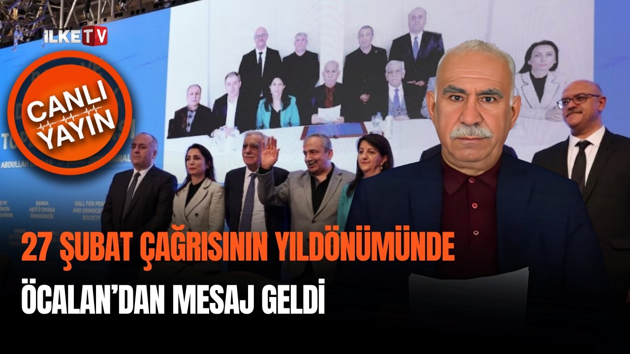 #CANLI -  27 Şubat'ın yıldönümü I Öcalan'ın sürecin ikinci aşmasına ilişkin yeni mesajı okunacak
