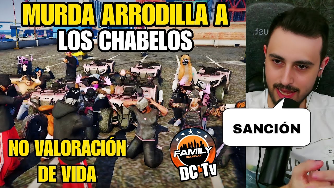 MURDA ARRODILLA A LOS CHABELOS, TRAIN SANCIÓN a CHABELOS POR NO VALORACIÓN DE VIDA Family Rp 