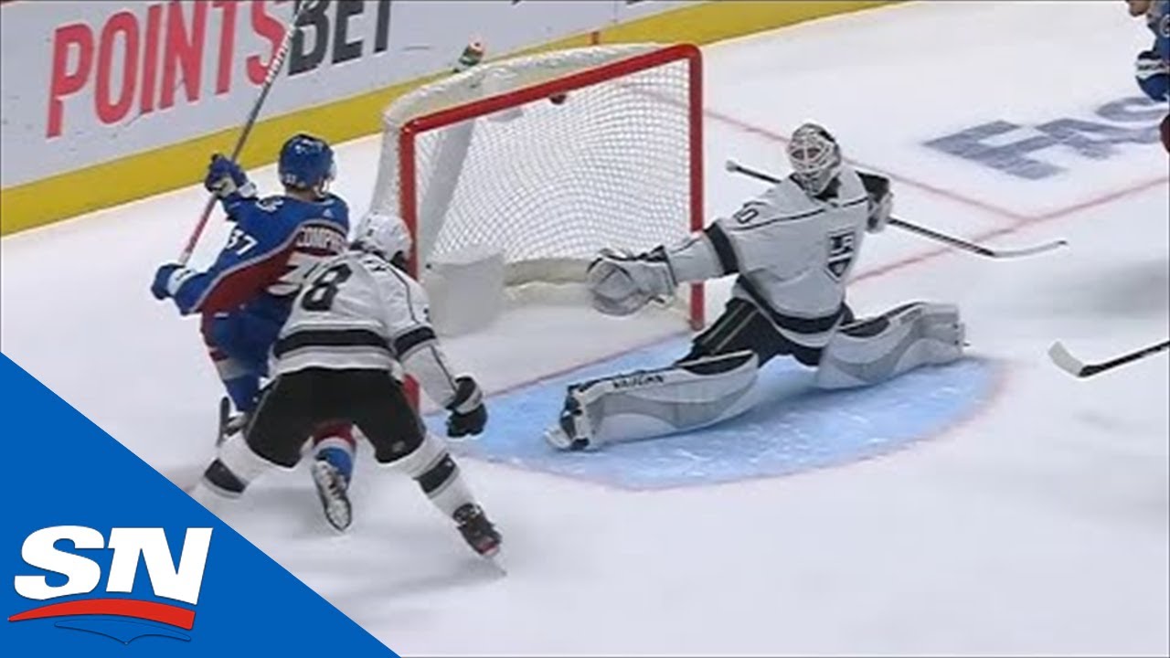 J.T. Compher Finishes Off Give-And-Go With Valeri Nichushkin For Hat Trick