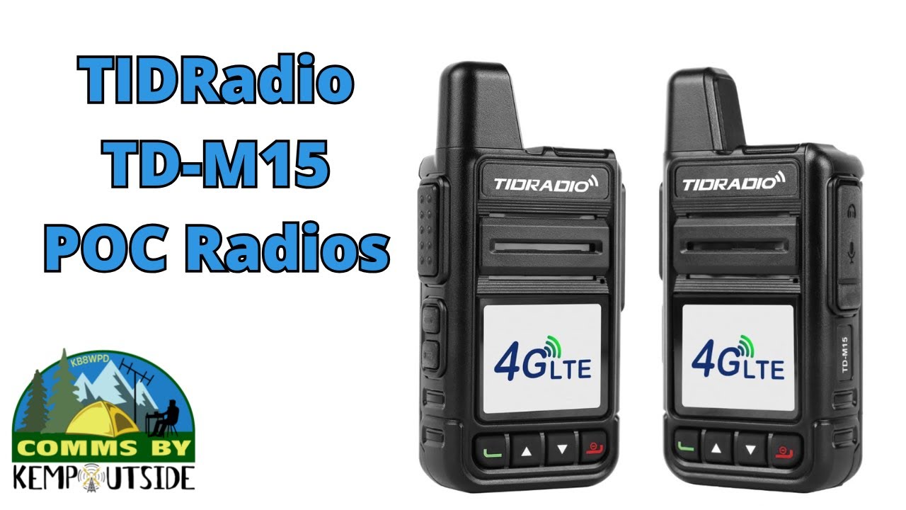 Радиостанции TIDRadio TD-M15 POC | Первоначальная настройка и обзор