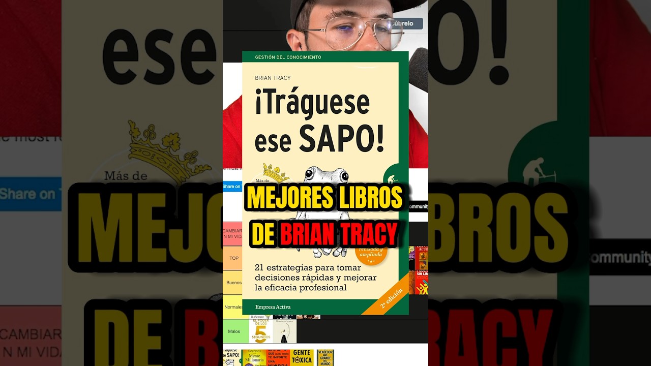 &iexcl; TR&Aacute;GUESE ESE SAPO !  DE BRIAN TRACY  #productividadpersonal #briantracyenespa&ntilde;ol #tragueseesesapo