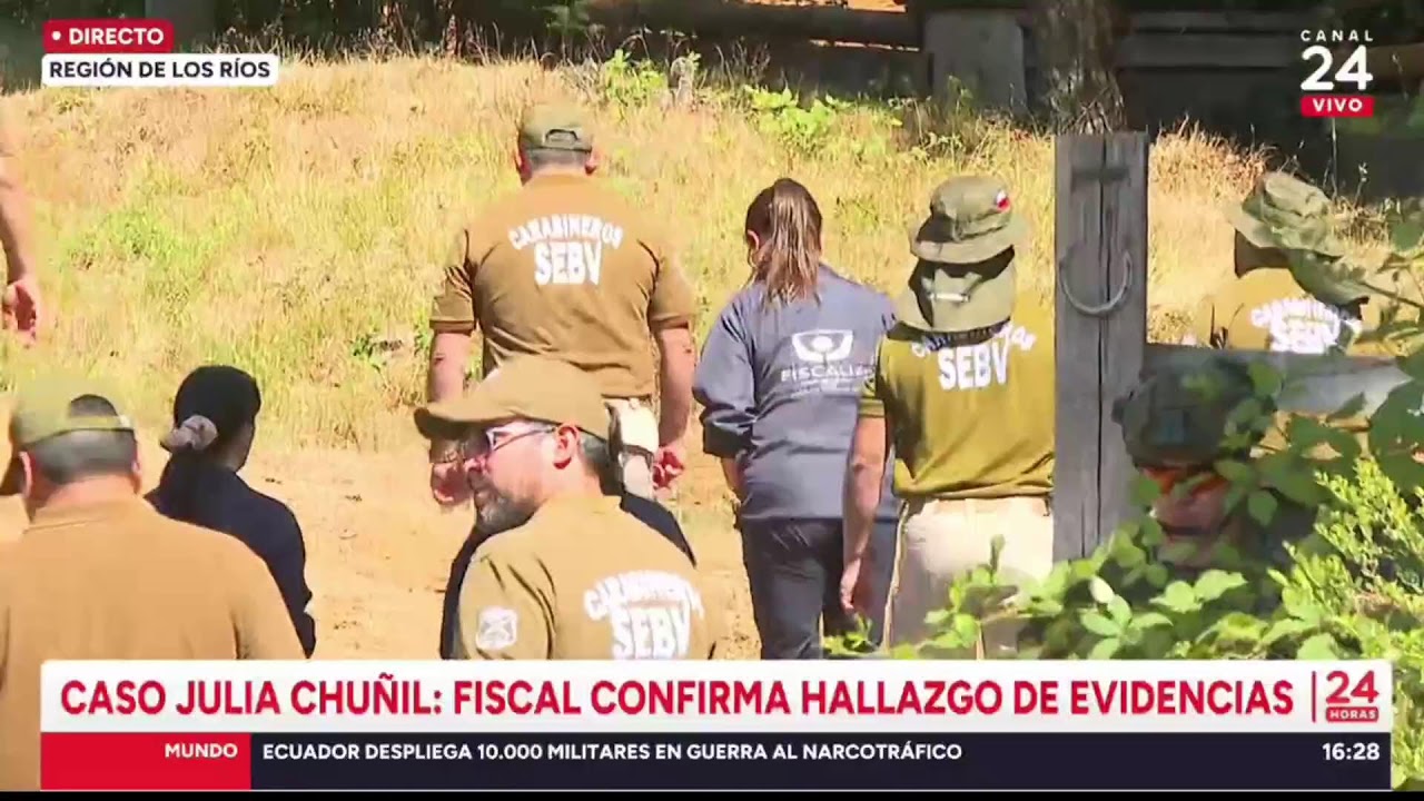 AHORA | CASO JULIA CHUÑIL: FISCAL CONFIRMA HALLAZGO DE EVIDENCIAS