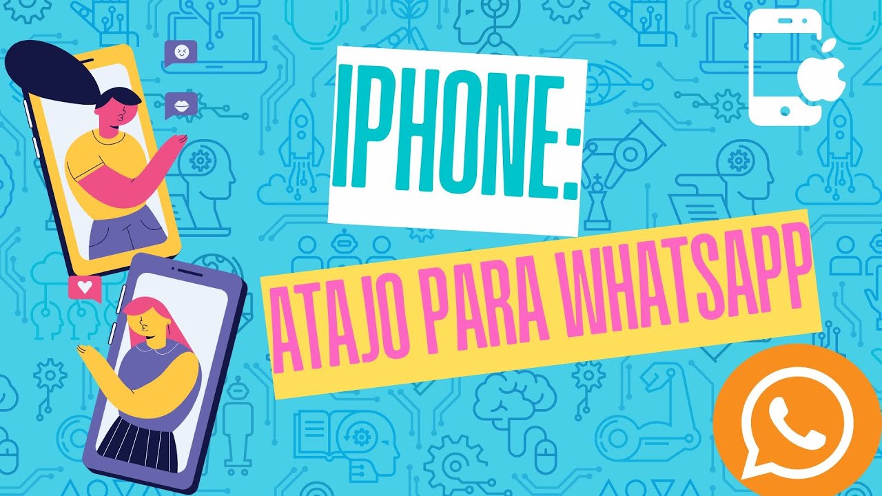 Iphone( Crear atajo para abrir grupos de WhatsApp por voz con Siri).