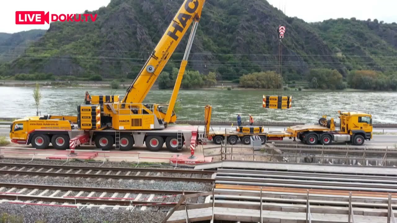 Extrem Zeitraffer: Neubau einer Eisenbahn-Unterführung