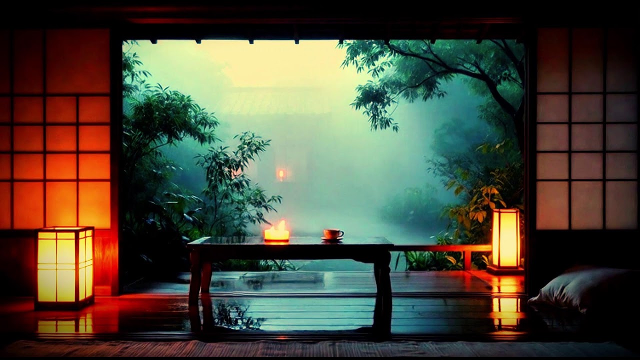 🔴 LIVE  ASMR Hujan Jepang  • Calm Rain Sounds Study & Focus   🔴 LIVE ASMR Rain in Japan • Deep Sleep