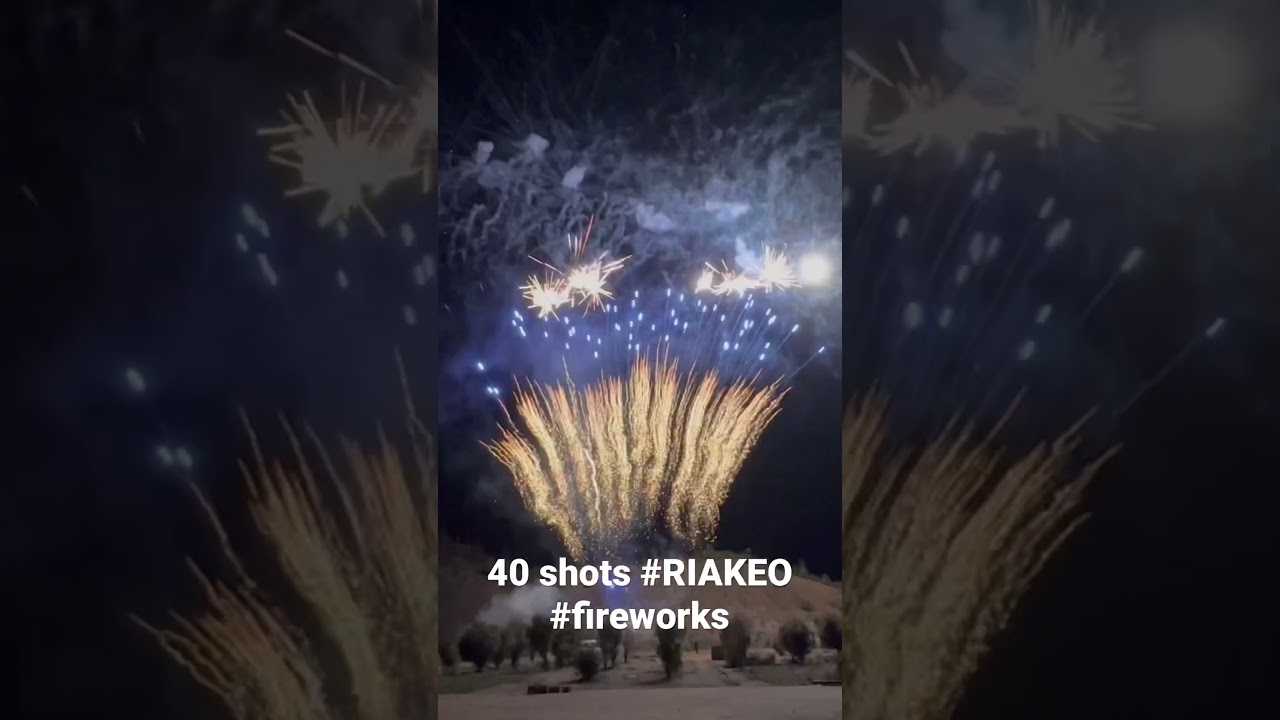 Do you like this 40 shots #firework? JLP2446 #riakeofireworks