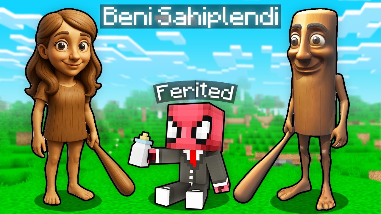 TUNG TUNG SAHUR AİLESİ BENİ SAHİPLENDİ - Minecraft