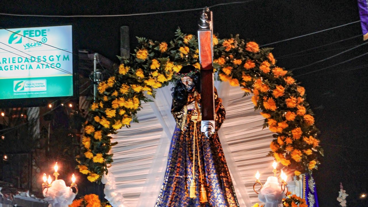Paso del segundo viernes de cuaresma el salvador Concepción de Ataco 💜