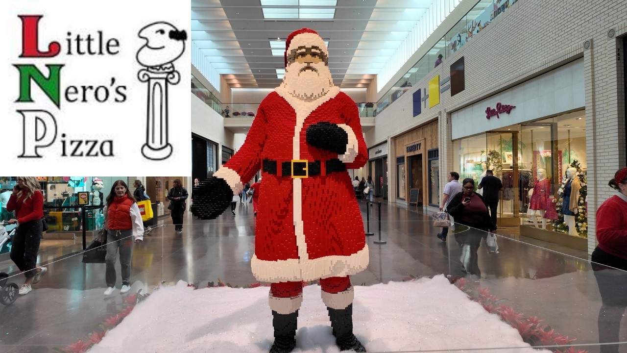 Рождество в торговом центре Northpark Mall и, наконец, дегустация пиццы Little Nero's из фильма «...