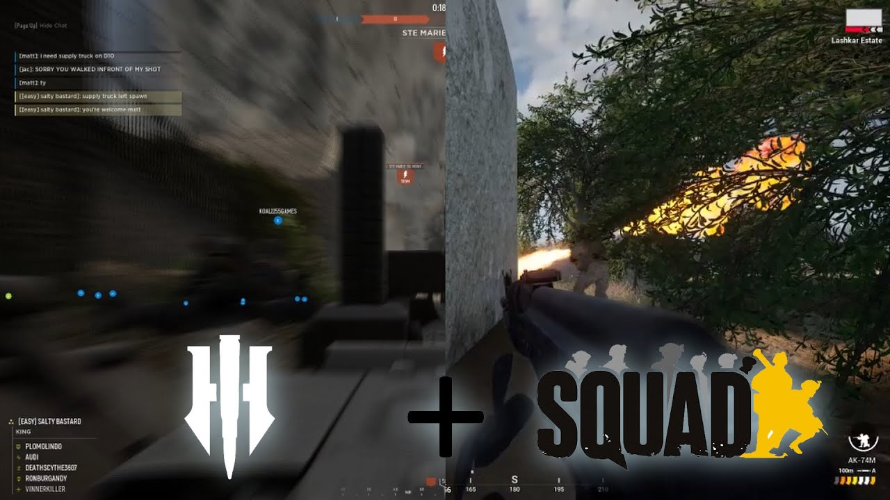HILARIOUS MILSIM HIGHLIGHTS | Squad & Hell Let Loose Gameplay