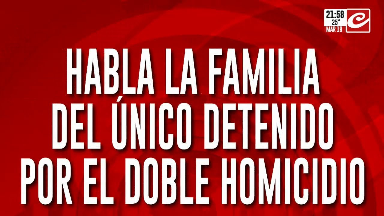 Paloma y Josué: habla la familia del único detenido por el caso.