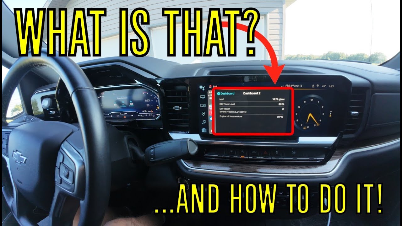 Customize Your Vehicle Display: Add System Diagnostic Data to Your Infotainment Screen with This!