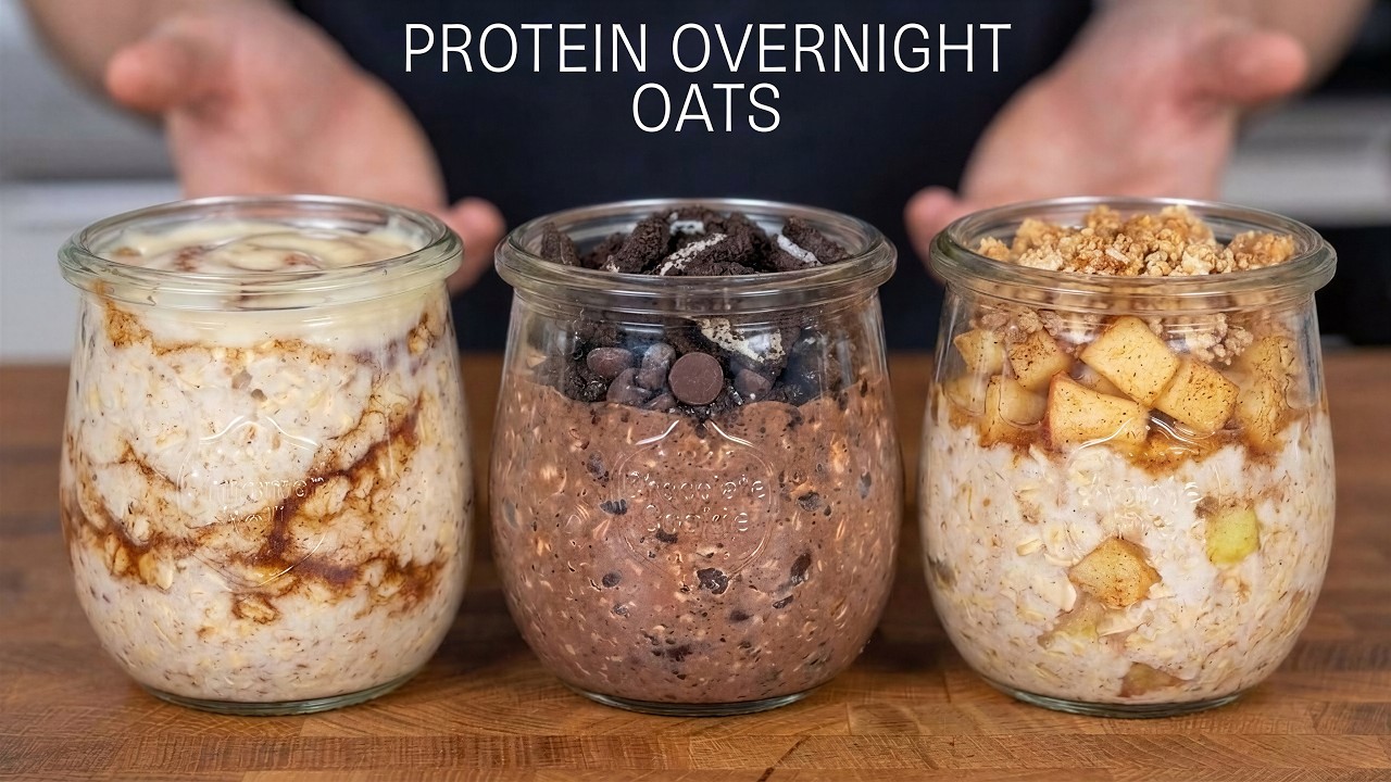 Protein Overnight Oats That Taste Like Dessert