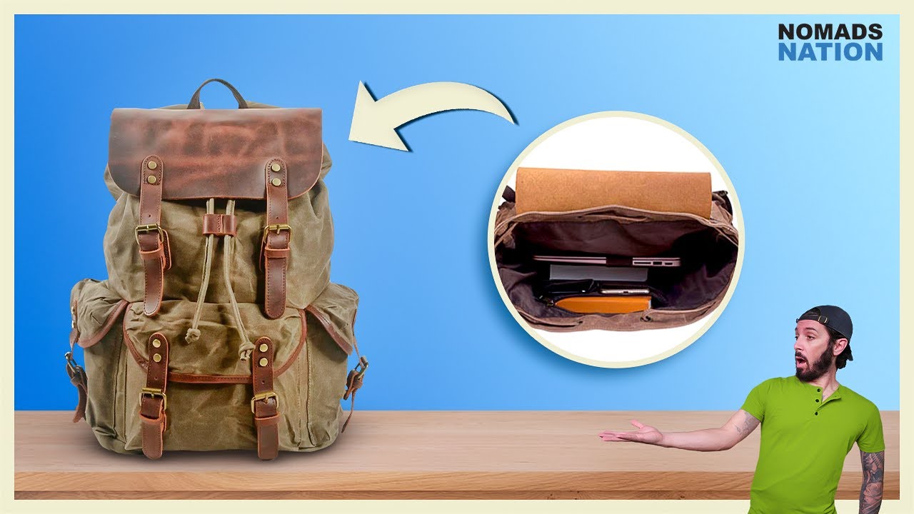 Gentcreate Waterproof Retro Backpack Review [Is this bad boy for you?]